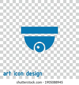 cctv vector icon on an abstract background