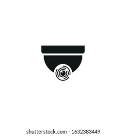 cctv vector icon on white background