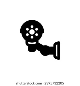 icono vectorial cctv. estilo sólido de icono inmobiliario. uso perfecto para logotipo, presentación, sitio web y más. diseño de iconos simple y moderno estilo sólido