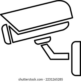 cctv vector icon trendy symbol template on white background