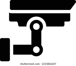 cctv Vector illustration on a transparent background. Premium quality symmbols. Glyphs vector icons for concept and graphic design. 

