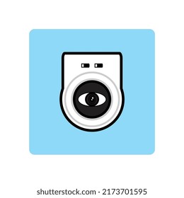 cctv vector illustration, suitable for icons, logos, mascots, posters, advertisements, signs, brochures, etc