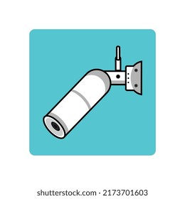 ilustración vectorial cctv, adecuada para iconos, logos, mascotas, carteles, anuncios, carteles, folletos, etc