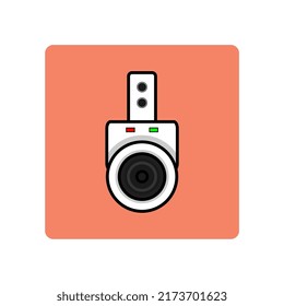 cctv vector illustration, suitable for icons, logos, mascots, posters, advertisements, signs, brochures, etc