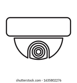 cctv video camera device isolated icon vector illustration design