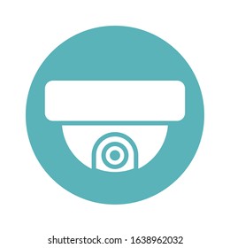 cctv video camera device isolated icon vector illustration design
