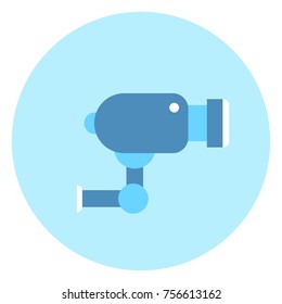 Cctv Video Camera Icon Security Concept Vector Illustration