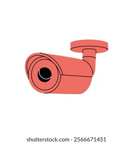 CCTV video camera. Video surveillance. Vector illustration