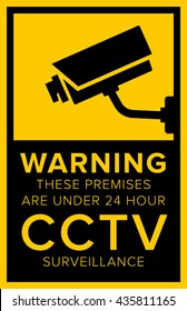 CCTV Warning sign