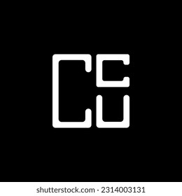 CCU letter logo creative design with vector graphic, CCU simple and modern logo. CCU luxurious alphabet design  