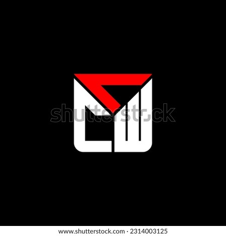 CCW letter logo creative design with vector graphic, CCW simple and modern logo. CCW luxurious alphabet design  