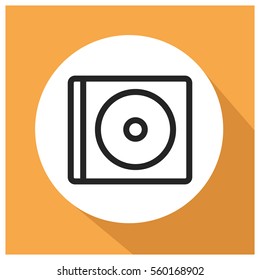 cd album vector icon