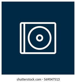 cd album vector icon