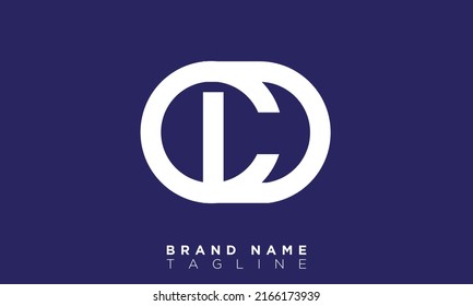 CD Alphabet letters Initials Monogram logo DC, C and D