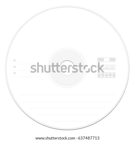 cd blank label template