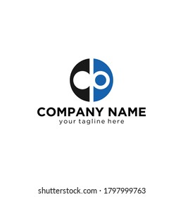 CD C D Letter Logo Design in Black Colors. Creative Modern Letters Vector Icon Logo Illustratio