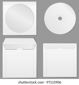 CD Case, vector eps10 illustration