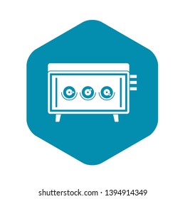 CD changer icon. Simple illustration of CD changer vector icon for web