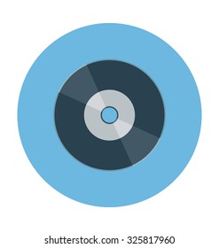 CD Colored Vector Illustration
