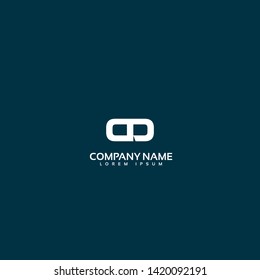 CD company linked letter logo concept. Designed for your web site design, logo, app, UI. initial logo design 