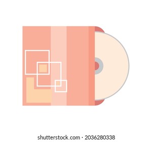 CD corporate identity template icon