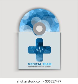 CD cover art corporate identity medicine