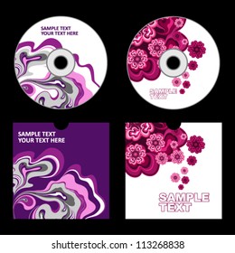 CD cover design. CD design