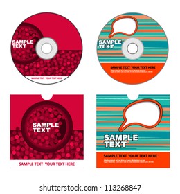CD cover design. CD design
