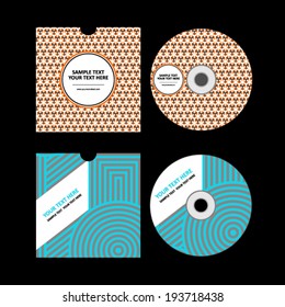  CD Cover design template. 