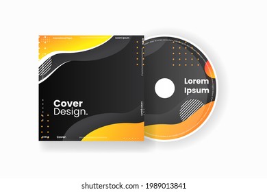 Design-Vorlage für die Kabelabdeckung. Abstrakter Hintergrund, Vektorgrafik.