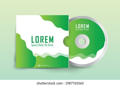 Cd cover design template. Cd cover design template. Luxury, Modern, Elegant, Professional Minimalist Business Cd cover design with disk label design. Vector illustration