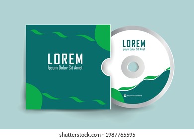 Cd cover design template. Cd cover design template. Luxury, Modern, Elegant, Professional Minimalist Business Cd cover design with disk label design. Vector illustration