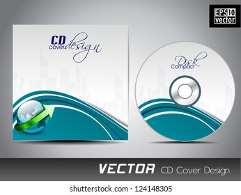 CD Cover design for your business. EPS 10.