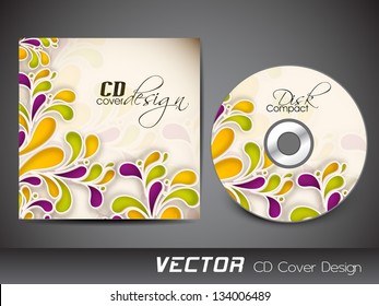 Couverture CD pour votre entreprise. EPS10.