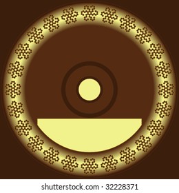 CD cover with symbol "Swirl"