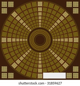 CD cover with symbols "Double Swirl"