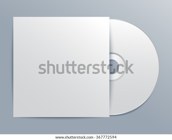 Cd With Cover\
Template : Vector\
Illustration