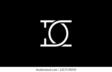 CD, DC, Abstract Letters Logo Monogram