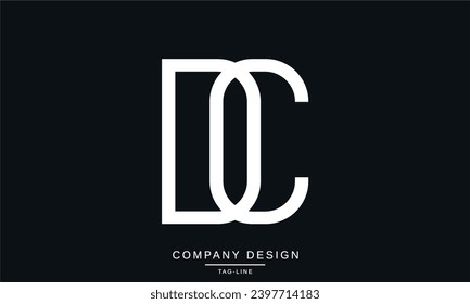 CD, DC, Abstract Letters Logo Monogram