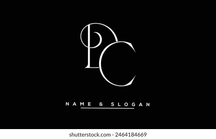 CD, DC, C, D Abstract Letters Logo Monogram