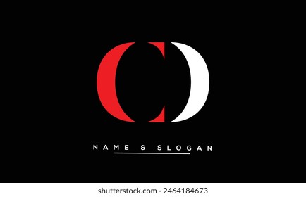 CD, DC, C, D Abstract Letters Logo Monogram
