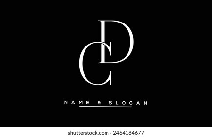 CD, DC, C, D Abstract Letters Logo Monogram