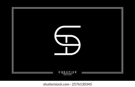 CD, DC, C, D, Abstract Letters Logo Monogram