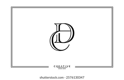 CD, DC, C, D, Abstract Letters Logo Monogram