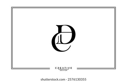 CD, DC, C, D, Abstract Letters Logo Monogram