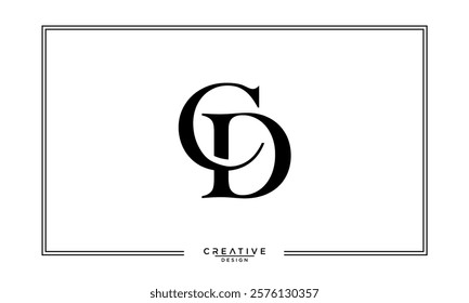 CD, DC, C, D, Abstract Letters Logo Monogram