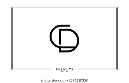 CD, DC, C, D, Abstract Letters Logo Monogram