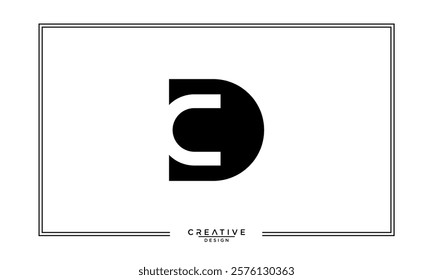 CD, DC, C, D, Abstract Letters Logo Monogram