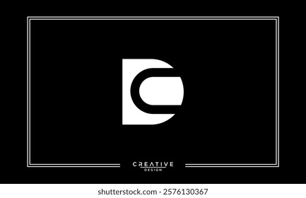 CD, DC, C, D, Abstract Letters Logo Monogram