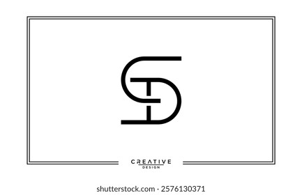 CD, DC, C, D, Abstract Letters Logo Monogram